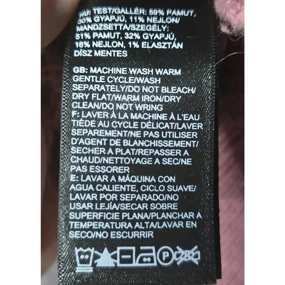 The North Face Crestview 1/4 zip cotton wool blend pullover sweater small. - Picture 8 of 9